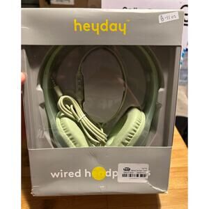 Hey Day Wired Headphones Sea Foam Green